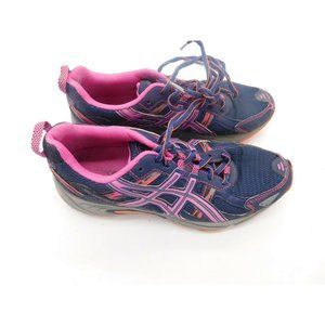 Asics Women's Gel Venture 5 Black and Pink Running